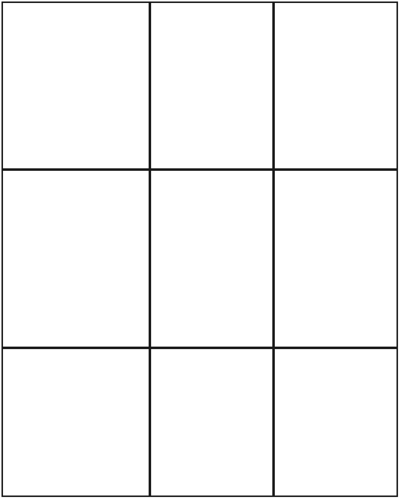 Cobalt Window Grid Stained Glass Pattern, line drawing
